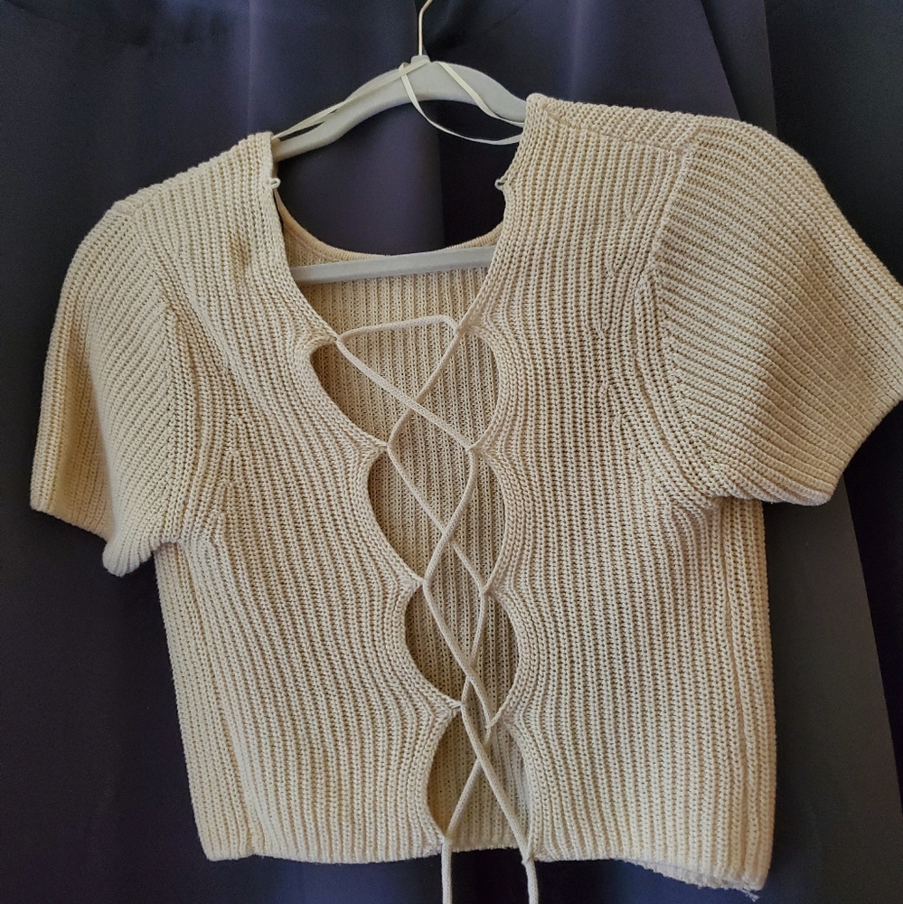 Zara knit top